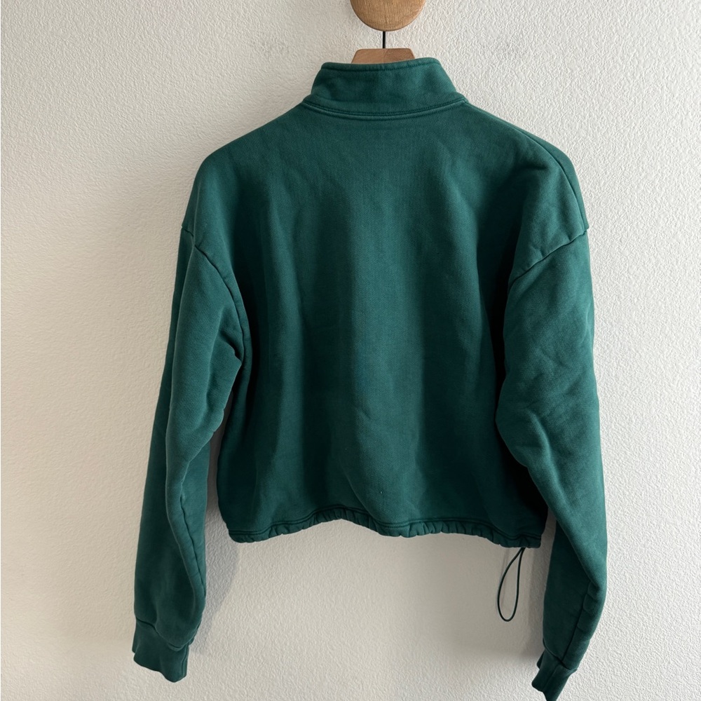 Set Active Green Half Zip Pullover Sweatshirt - image 6
